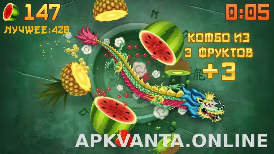 Fruit Ninja скриншот 2