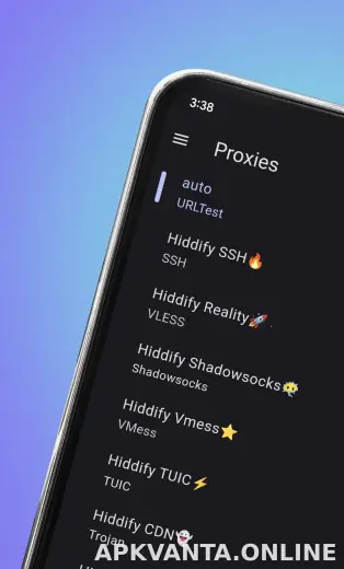 Hiddify скриншот 2