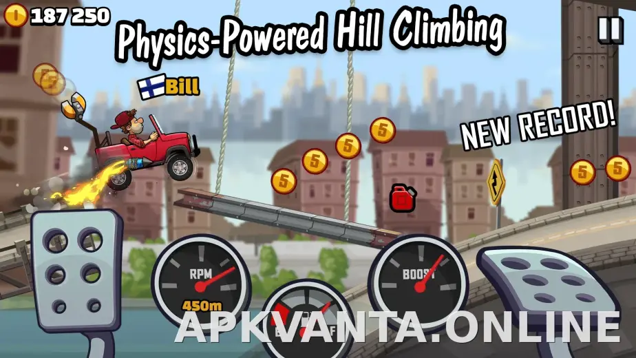 Hill Climb Racing 2 скриншот 6