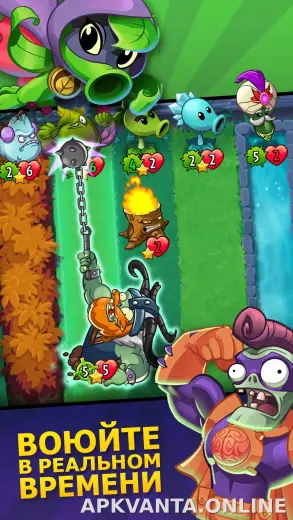 Plants vs Zombies Heroes скриншот 1