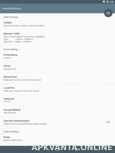 Shadowsocks скриншот 5