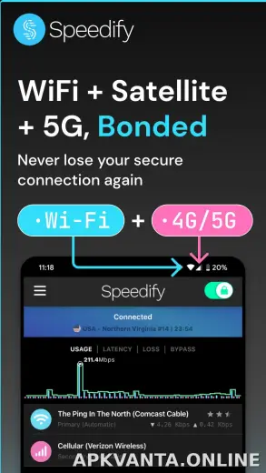 Speedify скриншот 1