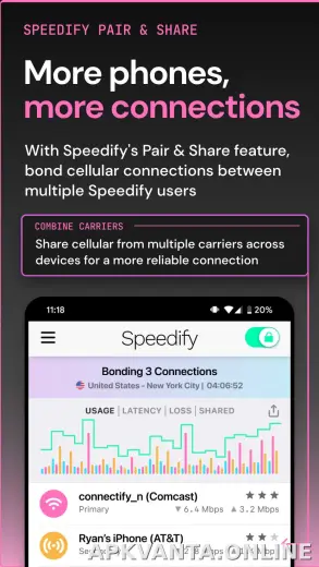 Speedify скриншот 5