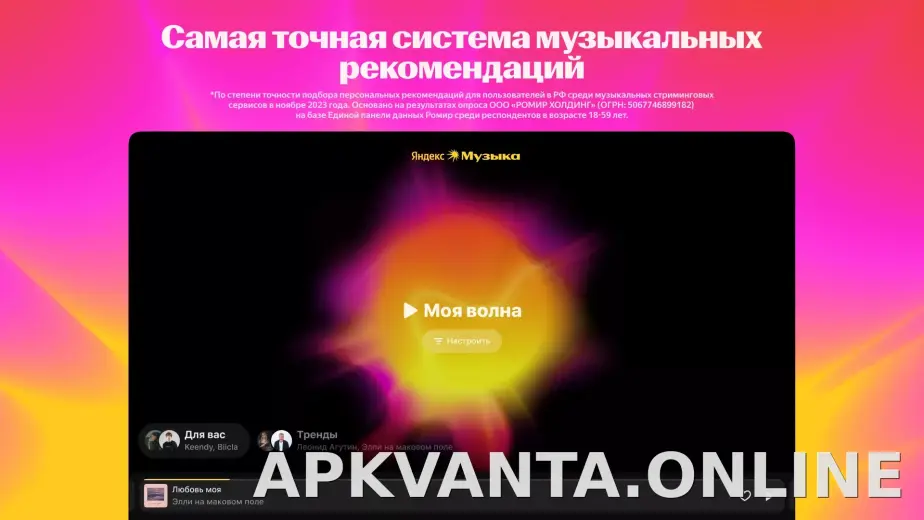 Яндекс Музыка скриншот 1